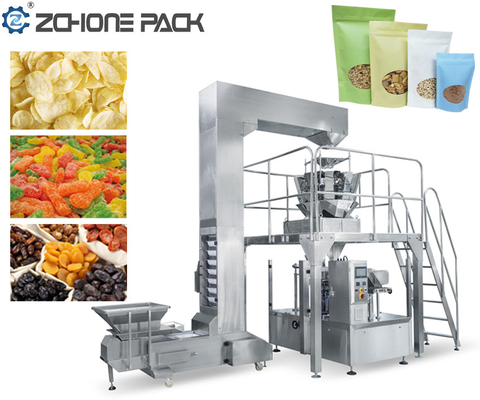 Automatic Granule Packing Machine Food Hardware Pouch Machine