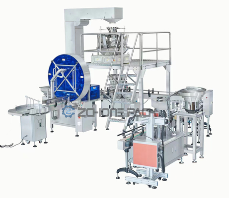 Automatic Granule Filling Machine Weighing Filling Machine Screw Capping Machine