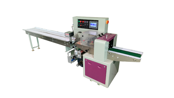 Flow Packing Machine Line Packaging Bread Moon Cake Egg Tarts