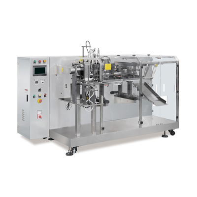 Double Feeding Horizontal Doypack Packing Machine 304L Stainless Steel