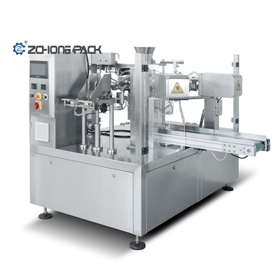 Multi Station Coffee Packing Machine Premade Pouches Packaging Equipment