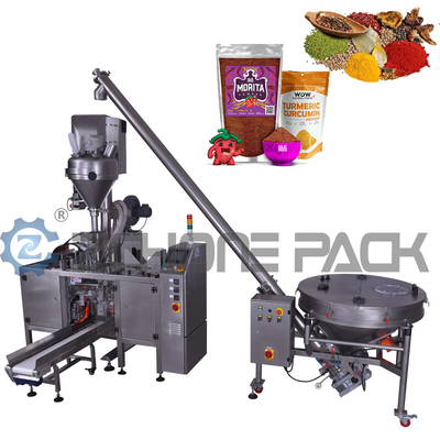 Single Station Packaging Machine With Powder Screw Metering Device