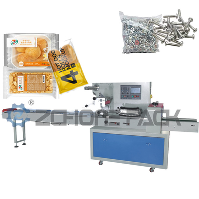 Flow Packaging Machine Bread Cake Fruit And Vegetable Packing Machine
