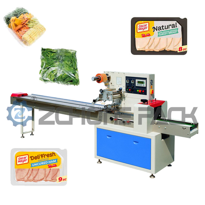 Ham Mask Biscuits Potato Chips Vegetables Fruit Bread Automatic Packing Machine