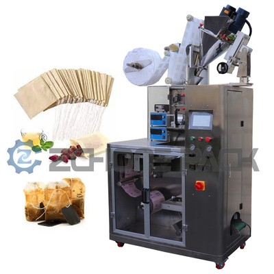 Pyramid Tea Bag Packing Machine Full Ultrasonic Sealing 3.7 Kw