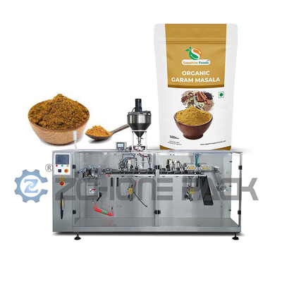 5KW Doypack Packing Machine Pre - Made Bag Hot Spice Nozzle Zipper Pouch Filling Packaging Machine
