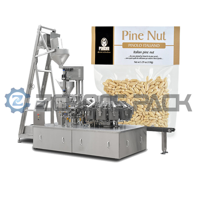 Intelligent Rotary Vacuum Packaging Machine 304 Stainless Steel  60 Bag /Min