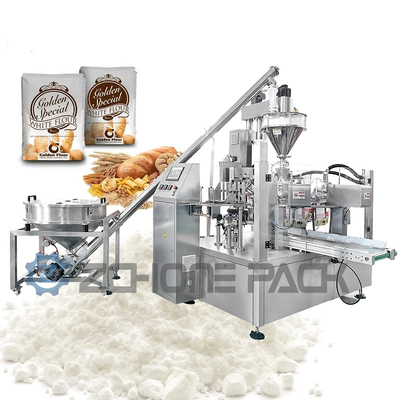 Laundry Powder Packaging Machine Powder Pre-made Bag Automatic