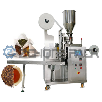 Tea bag machine Flowers herbs Medicinal materials Coffee Filter paper bag packaging  1. Product Overview The tea bag machine is an automated equipment designed for packaging materials such as tea,