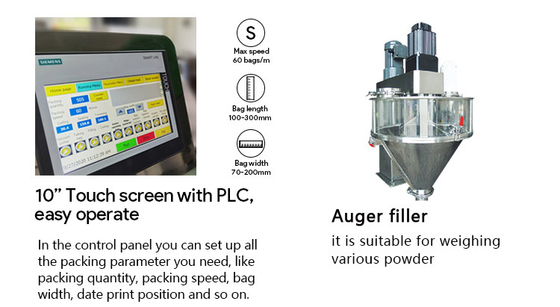 Eight-station rotary liquid packaging machine prefabricated bag 304/316 stainless steel