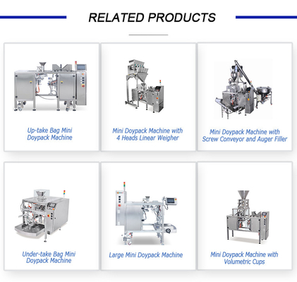 Rice Packaging Machine 1kg 5kg 10kg Large Gram Pre-made Bag Easy to Operate for Food Application