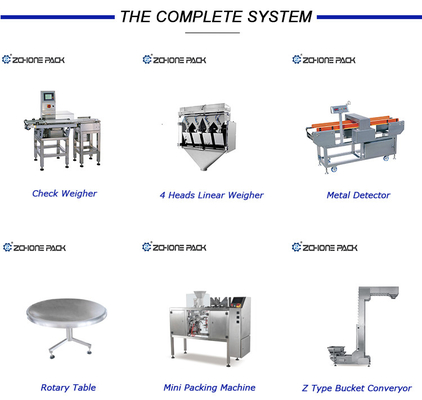 Rice Packaging Machine 1kg 5kg 10kg Large Gram Pre-made Bag Easy to Operate for Food Application