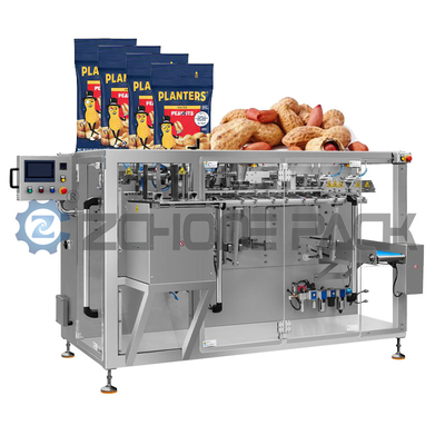 Sachet Type Shaped Bag Material Packaging Machine Horizontal Premade Bag Granule Solid Food Packaging Machine