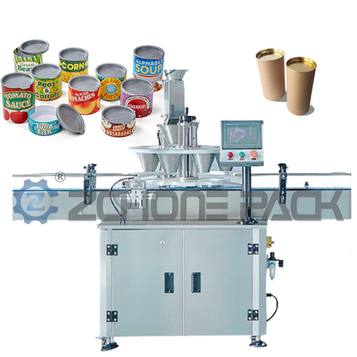 Customizable Multi-Head Scale Filling Line Granular Solid Products Canning Labeling Machine