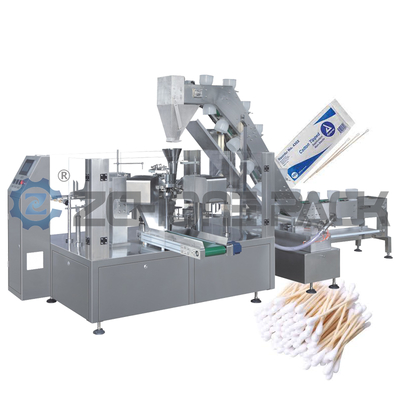 Automatic Granule Packaging Machine for Food with Multi-Station Dispensing