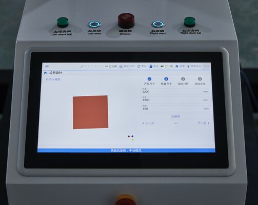Automated Palletizing Machine for Packing Products, Featuring Suction-Based Stacking and Built-in Collision Detection