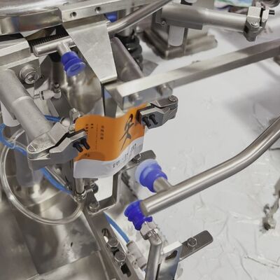 Automatic Premade Pouch Packing Machine With Rotary Feeding Device Nitrogen Flushing for Tea Cake Pu Er Tea Brick Packaging