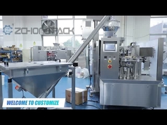 Accuracy Powder Packaging Machine Automatic Measuring High Speed Multi Station Bagging