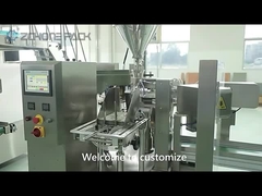 Prefabricated Pouches Tea Bag Packing Machine Melon Seeds Granules