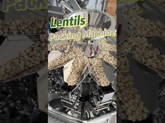 Eight-Station Bag-Fed Packaging Machine for White Lentil Granules