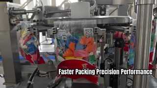Watch: Fully Automatic Multi Head Weigher Rotating Balloon Packing Machine Showcase