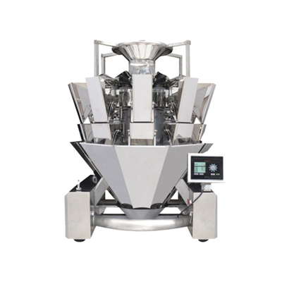 Potato Chips Granule Packing Machine Eight Stations With Multi Head Scale