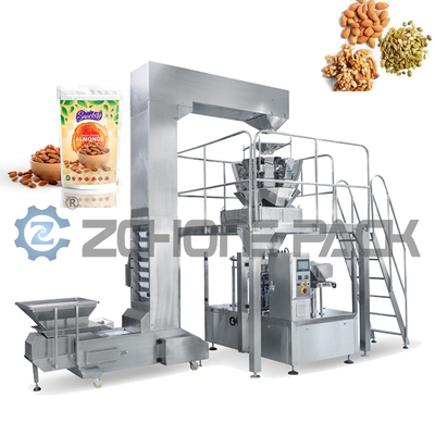 Multi Station Packaging Machine Snacks Candies Nuts Dried Fruits Dried Food