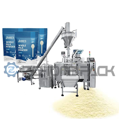 220V Flour Packaging Machine Automatic Single Station Bag Feeder Screw Metering Machine