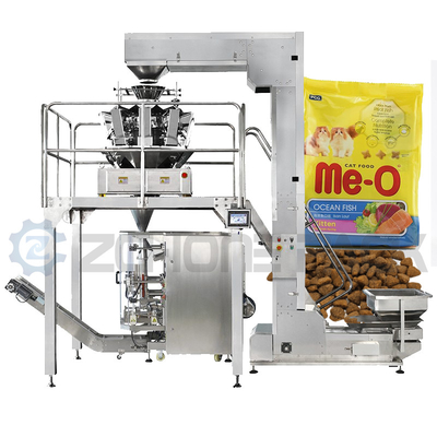 4.0KW Pillow Flow Packaging Machine For Vegetable Potato Chip Cookies