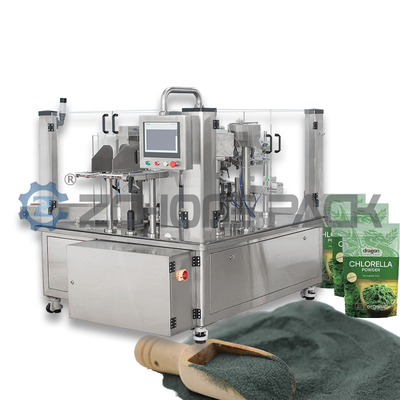 Automatic Powder Packing Machine Pouch Doy Filling Sealing Doypack Bag Packing Machine