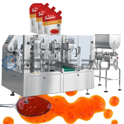 Liquid Packaging Machine Automatic Bagged Products Fast Filling