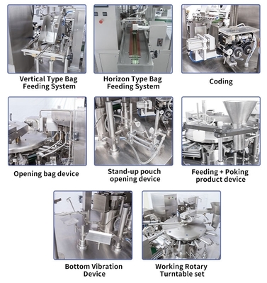 Cat Litter Packing Machine Solid Granule Multifunctional Bag Packing Machine Nuts Dried Fruit Peanut Granule
