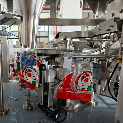 Fully Automatic Multi Head Weigher Rotating Balloon Packing Machine