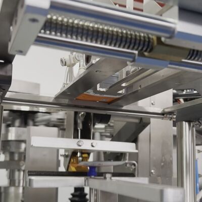 Automatic Premade Pouch Packing Machine With Rotary Feeding Device Nitrogen Flushing for Tea Cake Pu Er Tea Brick Packaging